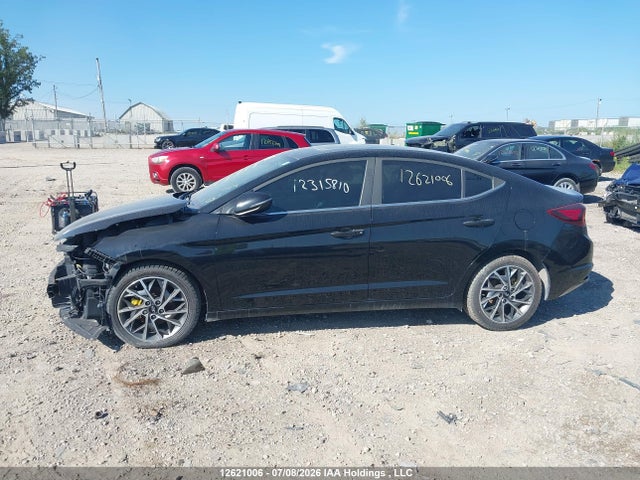 2020 Hyundai Elantra Luxury მანქანა იყიდება აუქციონზე, vin: KMHD84LF1LU085585, აუქციონის ნომერი: 12621006