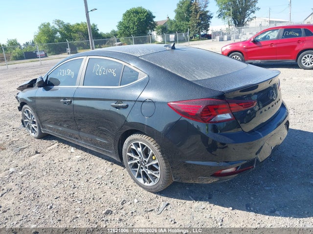 2020 Hyundai Elantra Luxury მანქანა იყიდება აუქციონზე, vin: KMHD84LF1LU085585, აუქციონის ნომერი: 12621006