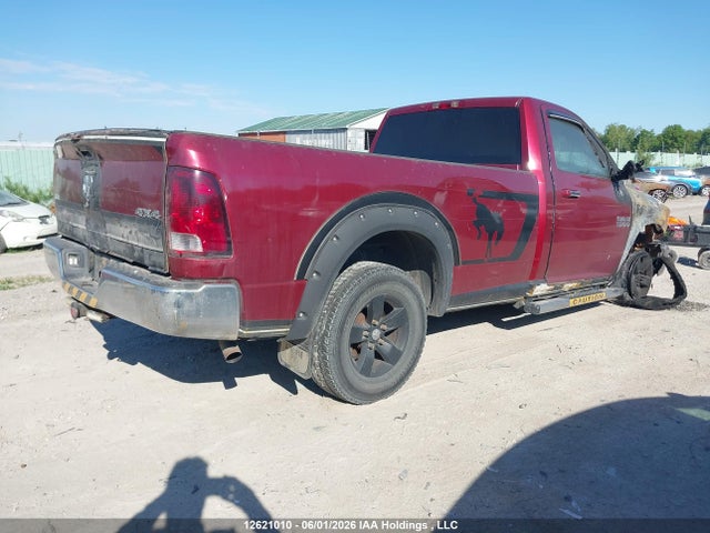 12621010 :رقم المزاد ، 3C6JR7EG4DG553591 vin ، 2013 Ram 1500 Slt مزاد بيع