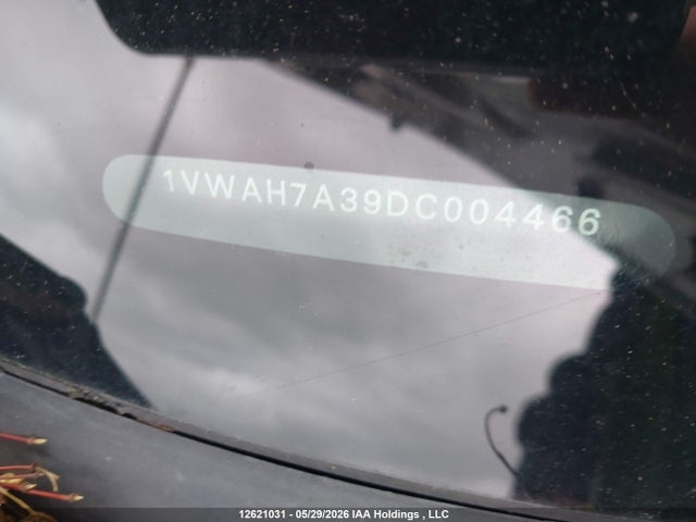 Продаж на аукціоні авто 2013 Volkswagen Passat 2.5l Trendline, vin: 1VWAH7A39DC004466, номер лоту: 12621031