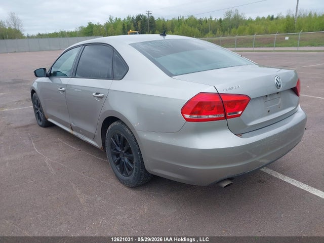 Продаж на аукціоні авто 2013 Volkswagen Passat 2.5l Trendline, vin: 1VWAH7A39DC004466, номер лоту: 12621031