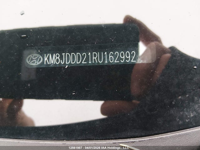 2024 Hyundai Tucson Ultimate Plug-in Hybrid Awd მანქანა იყიდება აუქციონზე, vin: KM8JDDD21RU162992, აუქციონის ნომერი: 12561987