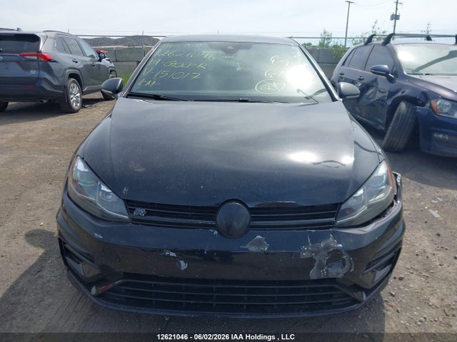 12621046 :رقم المزاد ، WVWVA7AU6KW151017 vin ، 2019 Volkswagen Golf R مزاد بيع