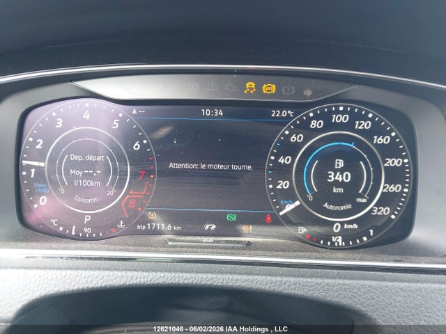 12621046 :رقم المزاد ، WVWVA7AU6KW151017 vin ، 2019 Volkswagen Golf R مزاد بيع