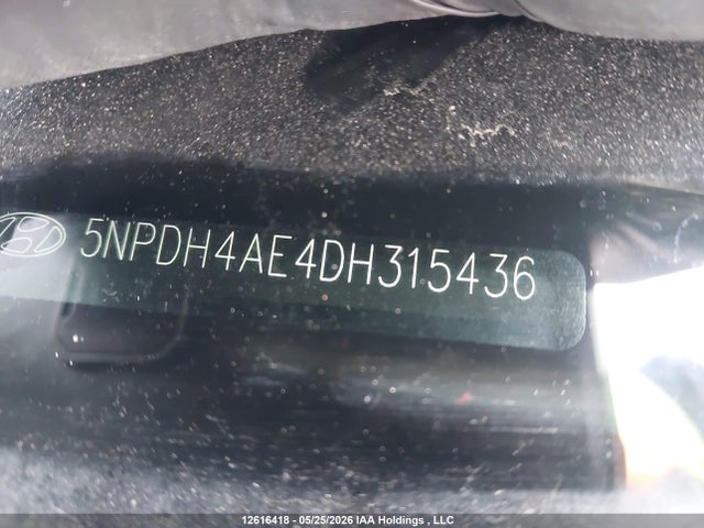 Продажа на аукционе авто 2013 Hyundai Elantra Gl, vin: 5NPDH4AE4DH315436, номер лота: 12616418