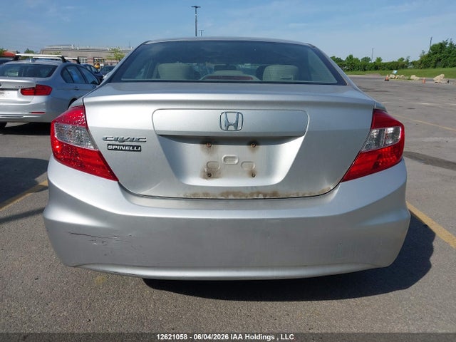 12621058 :رقم المزاد ، 2HGFB2F41CH102368 vin ، 2012 Honda Civic مزاد بيع