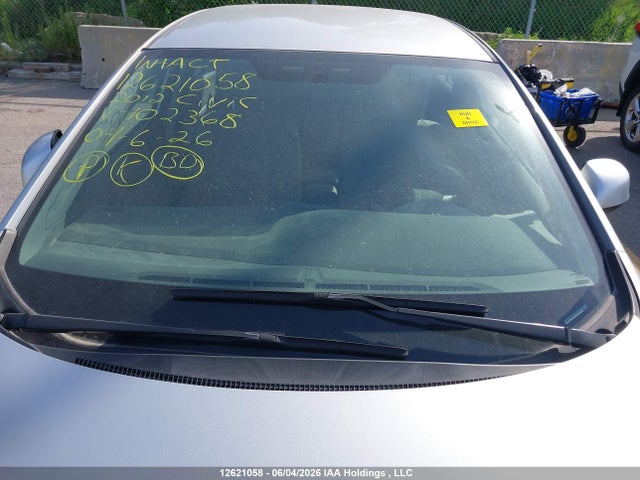 12621058 :رقم المزاد ، 2HGFB2F41CH102368 vin ، 2012 Honda Civic مزاد بيع