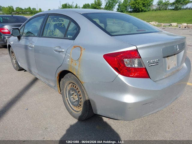 12621058 :رقم المزاد ، 2HGFB2F41CH102368 vin ، 2012 Honda Civic مزاد بيع