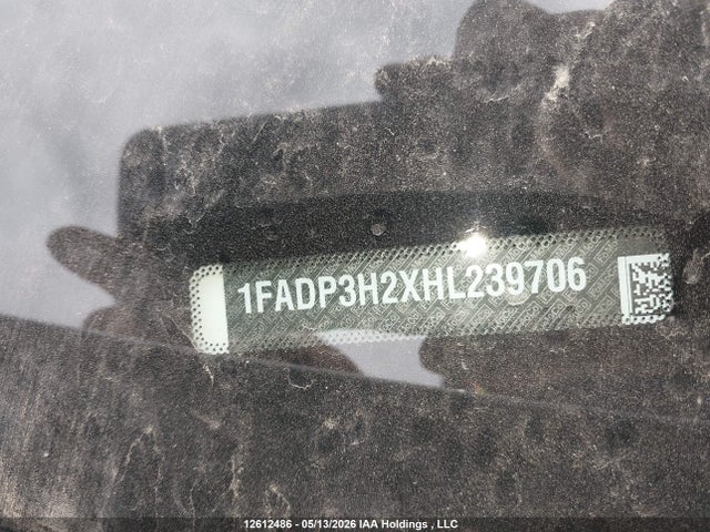 2017 Ford Focus Sel მანქანა იყიდება აუქციონზე, vin: 1FADP3H2XHL239706, აუქციონის ნომერი: 12612486