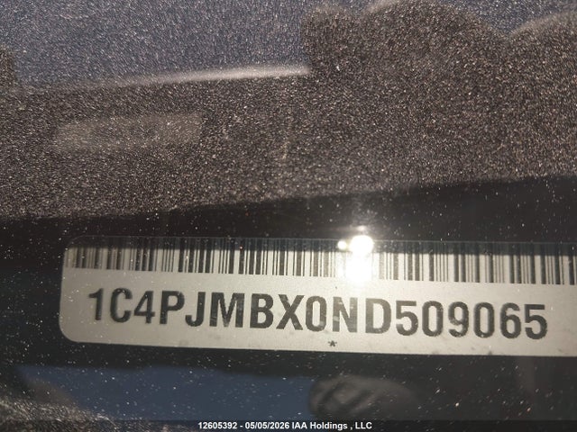 1C4PJMBX0ND509065 Jeep Cherokee Trailhawk