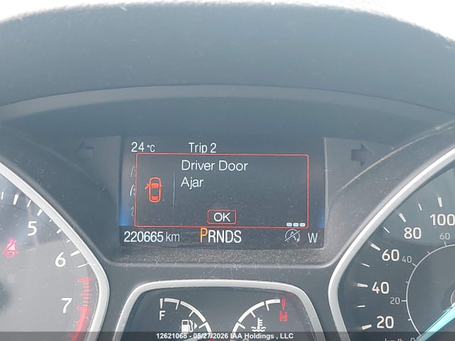 12621068 :رقم المزاد ، 1FMCU9J99HUA34571 vin ، 2017 Ford Escape Titanium مزاد بيع