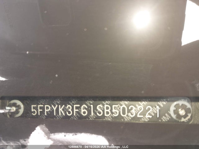 Продаж на аукціоні авто 2025 Honda Ridgeline Trailsport, vin: 5FPYK3F61SB503221, номер лоту: 12586670