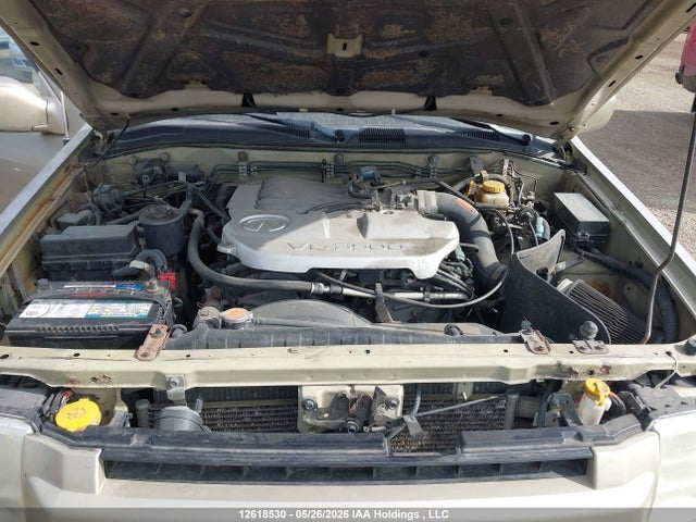 2003 Infiniti Qx4 Luxury მანქანა იყიდება აუქციონზე, vin: JNRDR09Y73W304881, აუქციონის ნომერი: 12618530