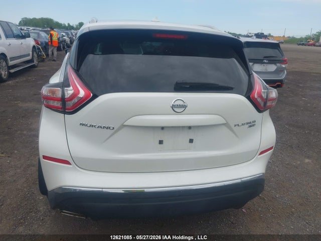 Aukcja sprzedaży 2015 Nissan Murano S/sl/sv/platinum, vin: 5N1AZ2MH2FN285832, numer aukcji: 12621085