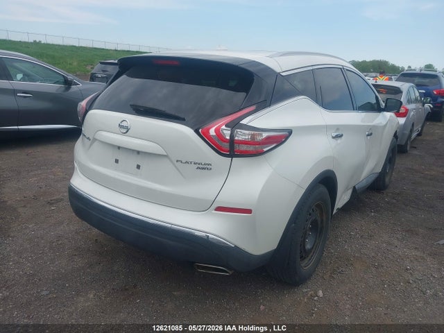 Aukcja sprzedaży 2015 Nissan Murano S/sl/sv/platinum, vin: 5N1AZ2MH2FN285832, numer aukcji: 12621085
