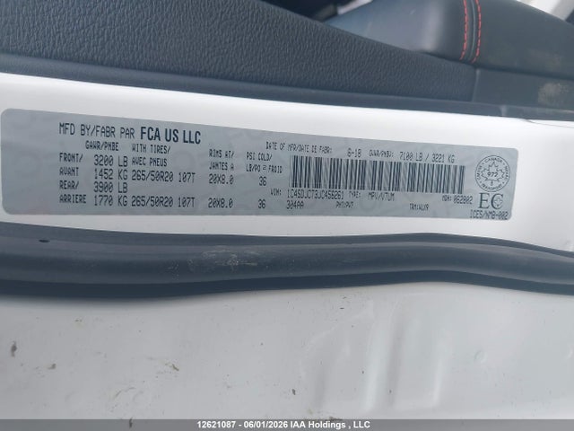 Dodge Durango R/t 2018 1C4SDJCT3JC456261 Image 9