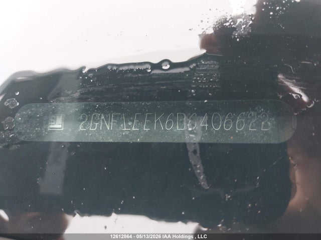 12612864 :رقم المزاد ، 2GNFLEEK6D6406622 vin ، 2013 Chevrolet Equinox 1lt مزاد بيع