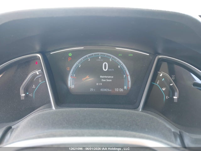 2019 Honda Civic მანქანა იყიდება აუქციონზე, vin: 2HGFC2F73KH006179, აუქციონის ნომერი: 12621096