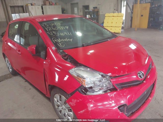 Auction sale of the 2013 Toyota Yaris, vin: JTDKTUD34DD546911, lot number: 12621107