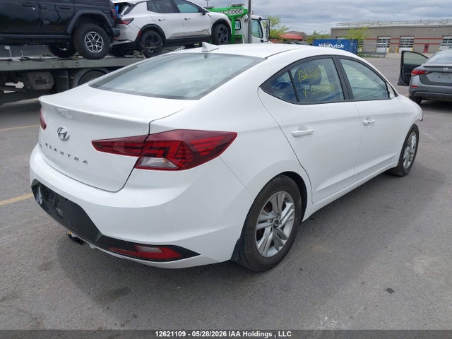 12621109 :رقم المزاد ، KMHD84LF7LU004508 vin ، 2020 Hyundai Elantra Preferred With Sun And Safety Package Auto Ivt مزاد بيع