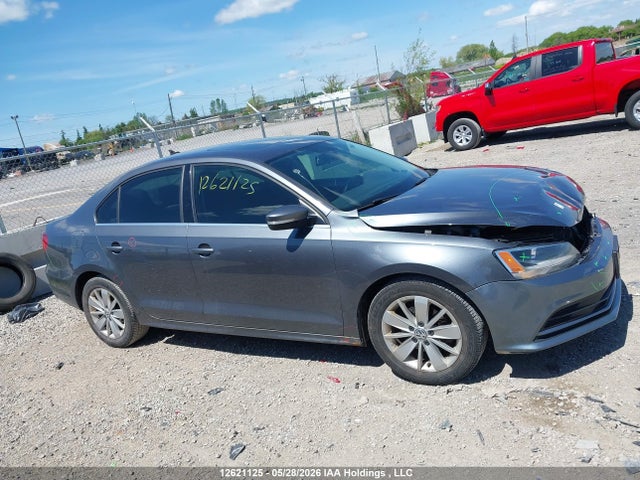 12621125 :رقم المزاد ، 3VW2K7AJ1FM419870 vin ، 2015 Volkswagen Jetta S مزاد بيع