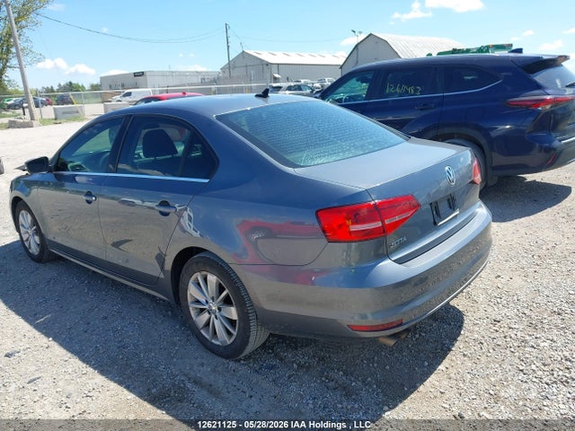 12621125 :رقم المزاد ، 3VW2K7AJ1FM419870 vin ، 2015 Volkswagen Jetta S مزاد بيع