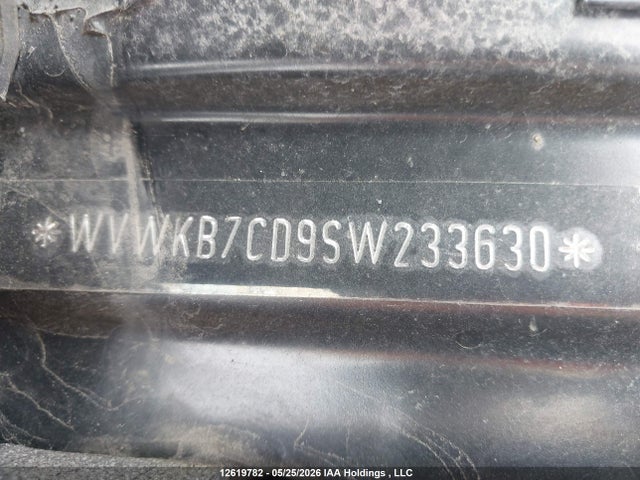 12619782 :رقم المزاد ، WVWKB7CD9SW233630 vin ، 2025 Volkswagen Golf R Black Edition مزاد بيع