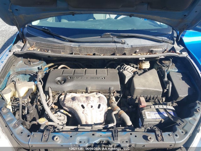 12621135 :رقم المزاد ، 2T1LE4EEXAC013646 vin ، 2010 Toyota Corolla Matrix S مزاد بيع