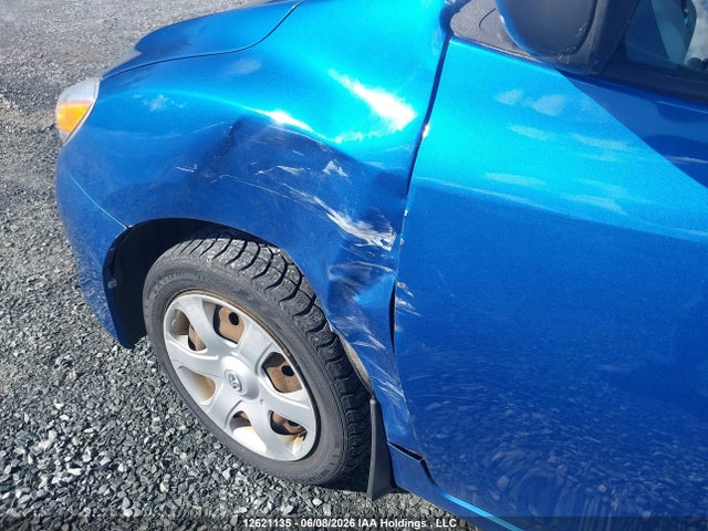 12621135 :رقم المزاد ، 2T1LE4EEXAC013646 vin ، 2010 Toyota Corolla Matrix S مزاد بيع
