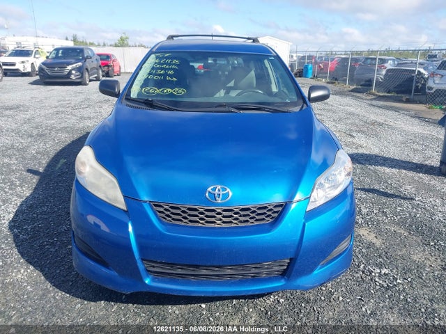 12621135 :رقم المزاد ، 2T1LE4EEXAC013646 vin ، 2010 Toyota Corolla Matrix S مزاد بيع