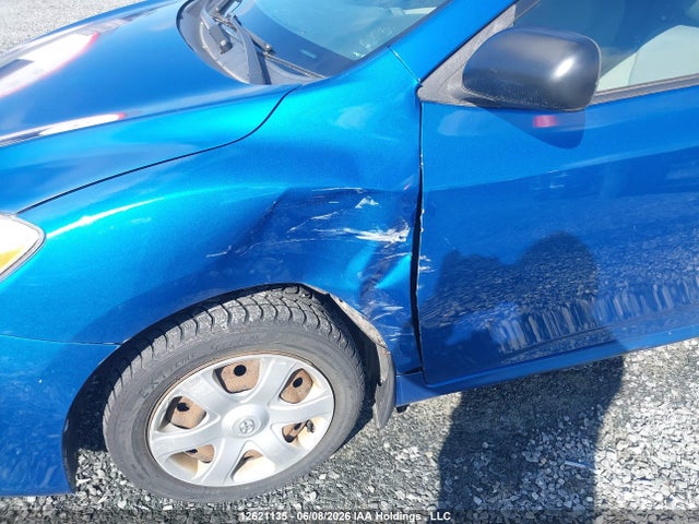12621135 :رقم المزاد ، 2T1LE4EEXAC013646 vin ، 2010 Toyota Corolla Matrix S مزاد بيع