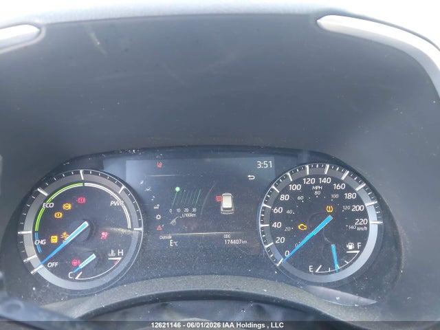 12621146 :رقم المزاد ، 5TDGBRCH6MS524304 vin ، 2021 Toyota Highlander Hybrid Xle مزاد بيع