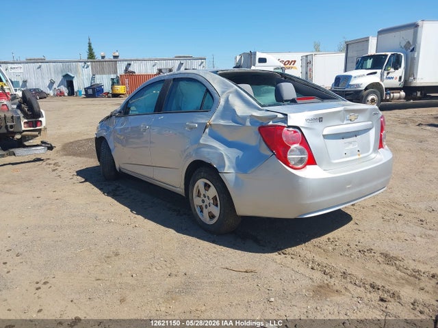 Продаж на аукціоні авто 2012 Chevrolet Sonic Ls, vin: 1G1JA5EH4C4112108, номер лоту: 12621150