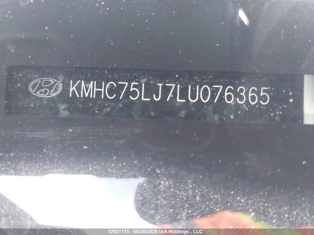 2020 Hyundai Ioniq Se მანქანა იყიდება აუქციონზე, vin: KMHC75LJ7LU076365, აუქციონის ნომერი: 12621175