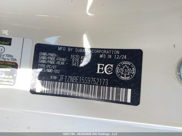 Toyota Gr 86 Premium 2025 JF1ZNBE15S9752173 Image 18