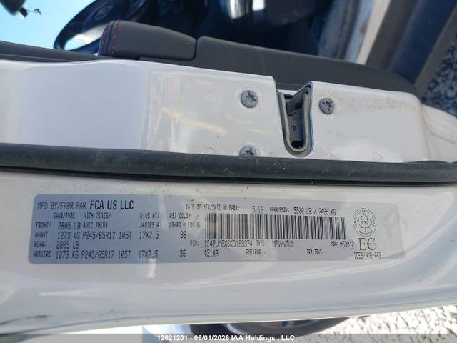 Jeep Cherokee 2019 1C4PJMBX6KD189374 Image 9