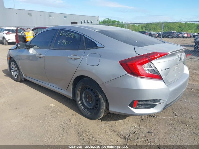 Honda Civic Lx 2018 2HGFC2F62JH038871 Image 3