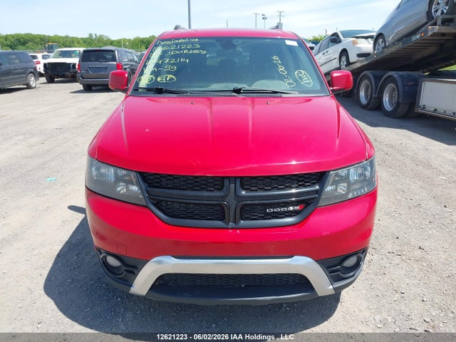 12621223 :رقم المزاد ، 3C4PDCGG0JT472114 vin ، 2018 Dodge Journey Crossroad مزاد بيع