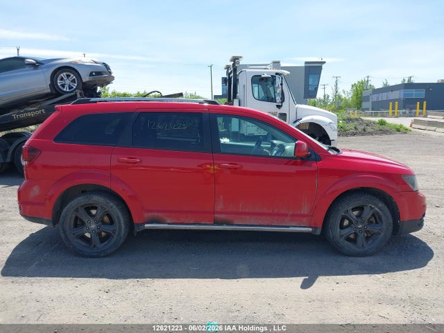 12621223 :رقم المزاد ، 3C4PDCGG0JT472114 vin ، 2018 Dodge Journey Crossroad مزاد بيع