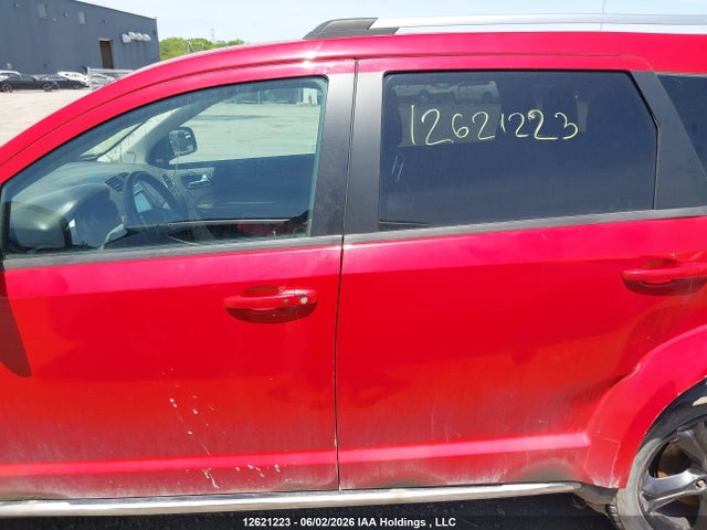 12621223 :رقم المزاد ، 3C4PDCGG0JT472114 vin ، 2018 Dodge Journey Crossroad مزاد بيع
