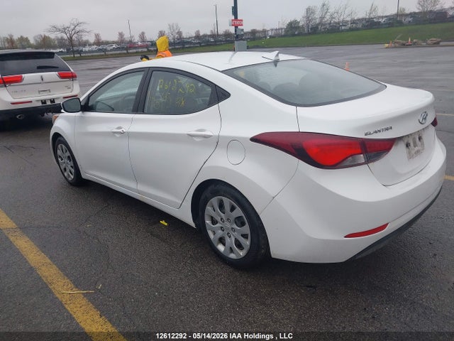 2016 Hyundai Elantra Gl მანქანა იყიდება აუქციონზე, vin: 5NPDH4AE8GH685048, აუქციონის ნომერი: 12612292