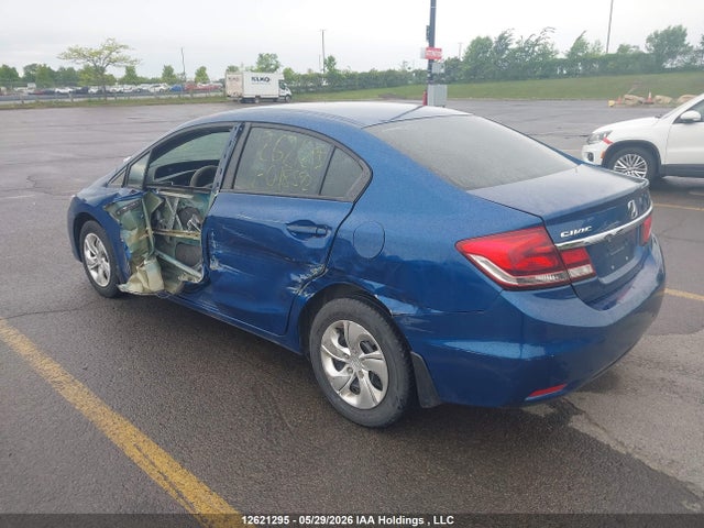 12621295 :رقم المزاد ، 2HGFB2F49EH018592 vin ، 2014 Honda Civic Lx مزاد بيع