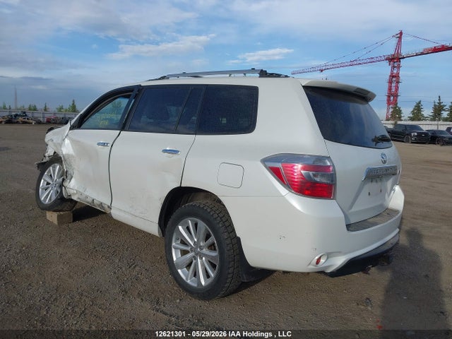 Продаж на аукціоні авто 2010 Toyota Highlander Hybrid Limited, vin: JTEJW3EH7A2038894, номер лоту: 12621301