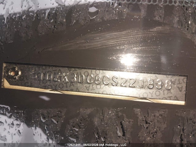 2012 Toyota Sienna მანქანა იყიდება აუქციონზე, vin: 5TDZK3DC8CS221838, აუქციონის ნომერი: 12621311