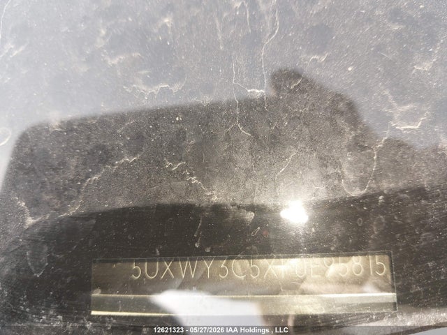 5UXWY3C5XF0E95815 BMW X3 Xdrive28d