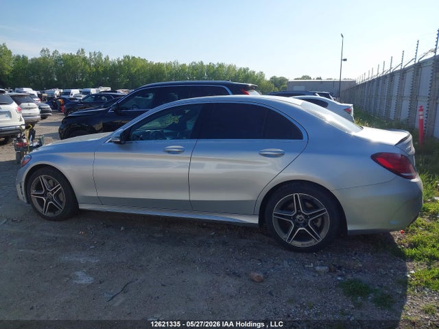 12621335 :رقم المزاد ، 55SWF8EB0KU298733 vin ، 2019 Mercedes-benz C 300 4matic مزاد بيع