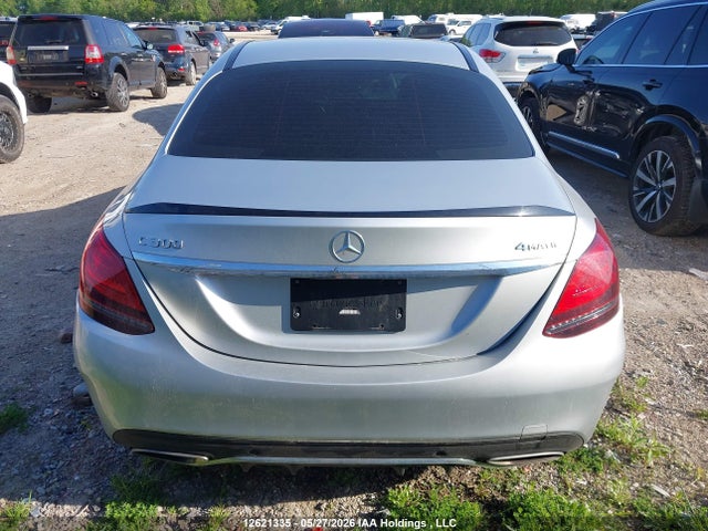 12621335 :رقم المزاد ، 55SWF8EB0KU298733 vin ، 2019 Mercedes-benz C 300 4matic مزاد بيع