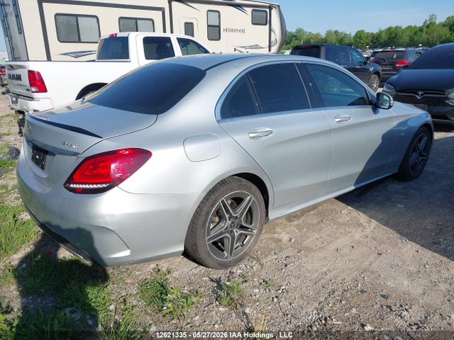 12621335 :رقم المزاد ، 55SWF8EB0KU298733 vin ، 2019 Mercedes-benz C 300 4matic مزاد بيع