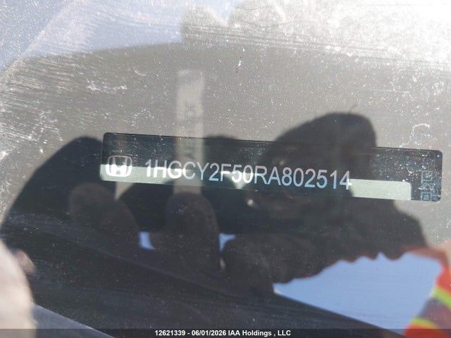 Продажа на аукционе авто 2024 Honda Accord Hybrid Sport, vin: 1HGCY2F50RA802514, номер лота: 12621339