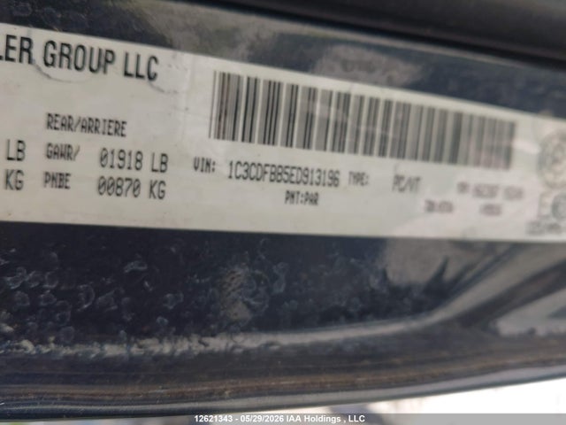 Dodge Dart 2014 1C3CDFBB5ED913196 Image 9